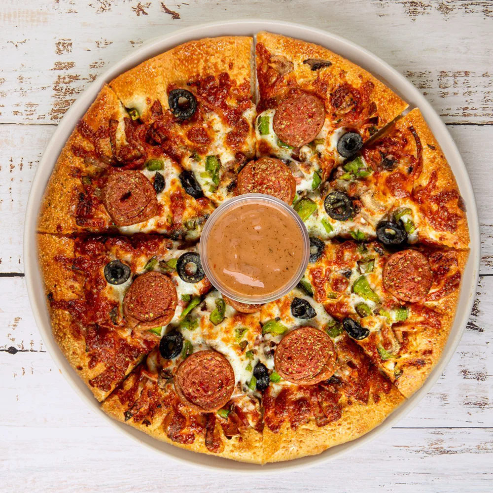 Pizza spéciale Shiraz